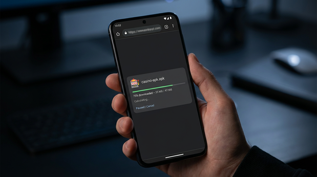 Main screen of sevengame apk page for PK players - offline access capability demo